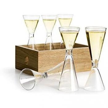 Sagaform Oak Schnapps Shot Glass