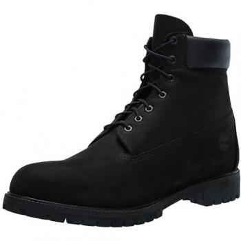 Timberland Premium 6 Inch Schnürstiefel Schwarz Herren Größe 46