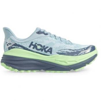 Scarpe Da Corsa HOKA Stinson 7 – Verde Grigio e Blu – Taglia 43 1/3