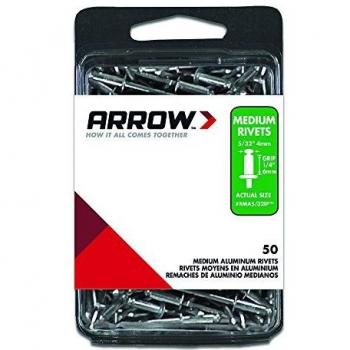 Arrow ARMA5/32IP Silver Rivets, 1/4 Inch