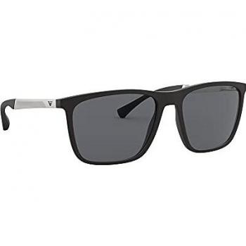 Sunglasses Emporio Armani EA4150 col. 506387 Man Round Black