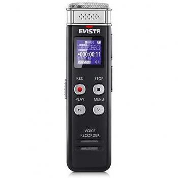 EVISTR L157 MP3 Player & Dictation Machine