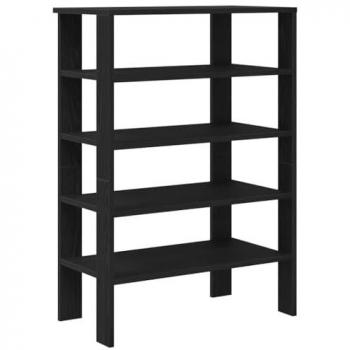 Scarpiera Nero 61x32x87,5 cm – Materiale Truciolato