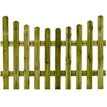 VidaXL Porta per giardino in legno di pino 170 x 120 cm