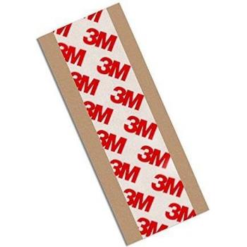 Tapecase 9088 5,1 x 21,9 cm -25 Ruban adhésif double face acrylique transparent haute performance