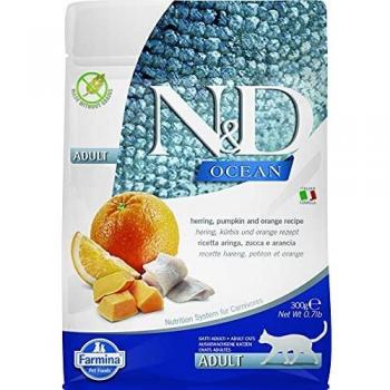 Farmina N&d Ocean Aringa E Zucca Gatti Adulti Sacco 300g Russo