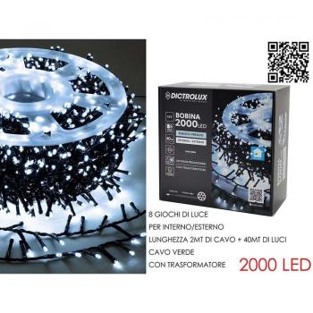 Luci Led Ghiaccio 2000led X Est