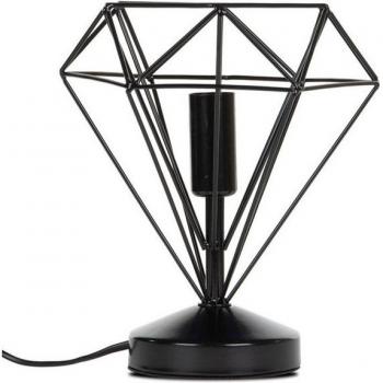Tischlampe Acos in Schwarz