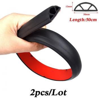 2pcs Noise Insulation Strips for Car B Pillar