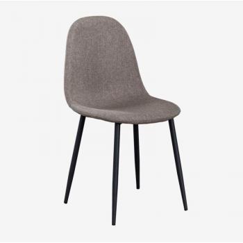 Silla de Comedor Sklum Negra