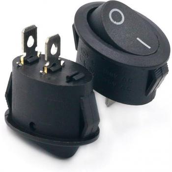 KCD7 2Pin 3Pin Rocker Switch 5Pcs