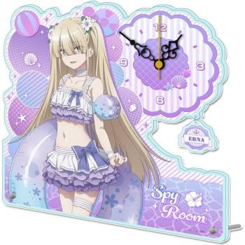 Elna Spy Classroom Acrylic Timepiece