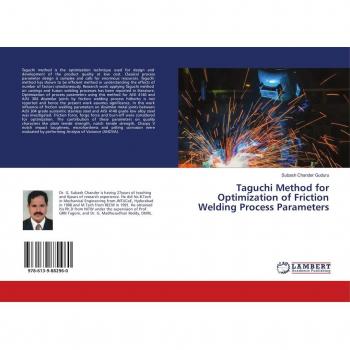 Taguchi Method for Optimization of Friction Welding Process Parameters
