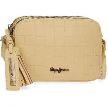 Bandolera Naiara de Pepe Jeans en color amarillo pastel