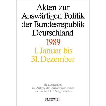 Vitalsource Technologies, Inc. Akten Zur Auswartigen Politik Der Bundesrepublik Deutschland 1989