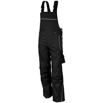 QUALITEX PRO Latzhose schwarz Herren Größe 28