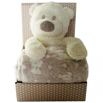 Plaid orso Eisbar 75x100