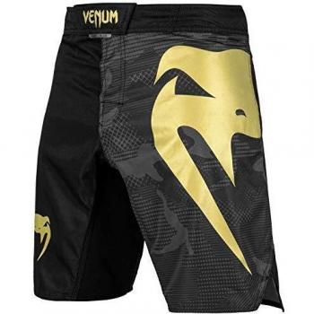 Standard Venum Fightshorts Unisex, Licht 3.0, Schwarz-Gold, Größe M