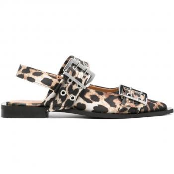 EcoGanni Slingback Marrone 36