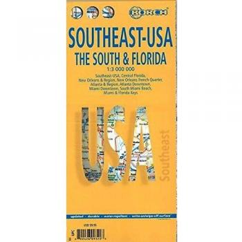 USA 6. Southeast-USA. The South and Florida 1:3 000 000