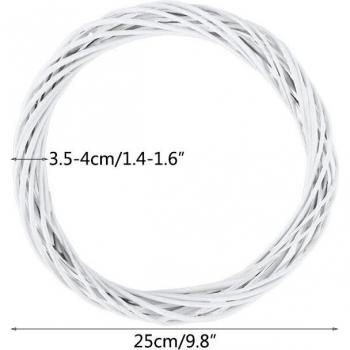 30 CM Wicker Wreath Decor