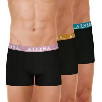 Athena Black Men's Boxer Shorts