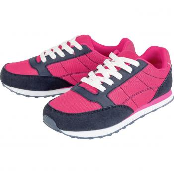 Baskets sportives fille (37, Rose/Bleu marine)