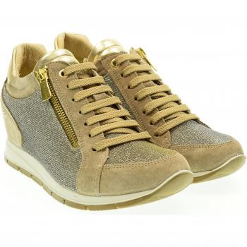 Cuña Interna Oro Zapatillas Deportivas IGI & CO Mujer