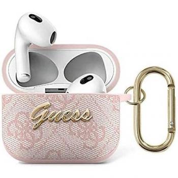 Guess Gua34Gsmp AirPods 3 Pink Metal Collection Case