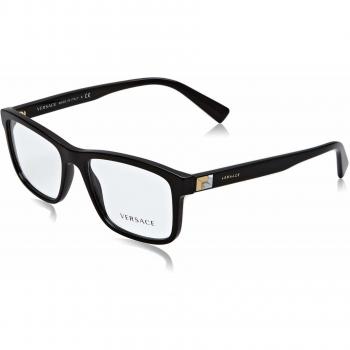 Versace Designer Men's VE3253 Glasses in Black, Size 55