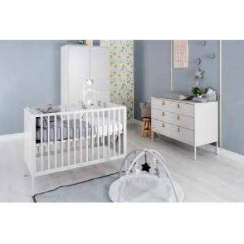 Baby's Only Sparkle Gitterbettdecke Gold / Elfenbein meliert 100 x 135 cm