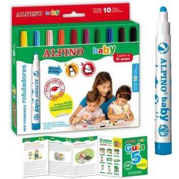 Rotuladores Alpino Baby 10 unidades