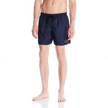 Ropa de baño Ea7 Seaworld Core, short navy, mediano