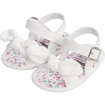 Flache Schuhe mit Blumenmuster