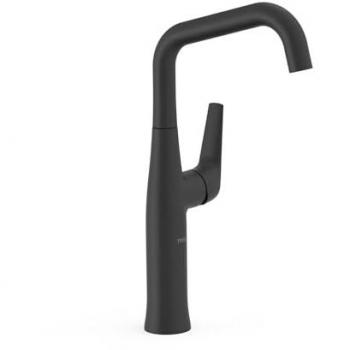 Tres Armaturen Fuji Waschtischarmatur 28164701NM, ohne Ablaufgarnitur, schwarz matt