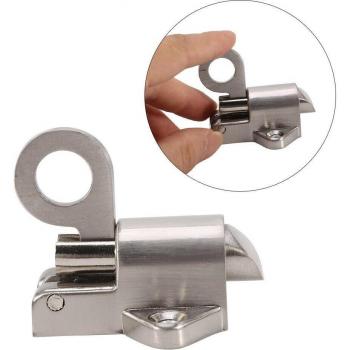 Anti-Theft Zinc Alloy Door Bolt with Spring Mechanism for Easy Installation