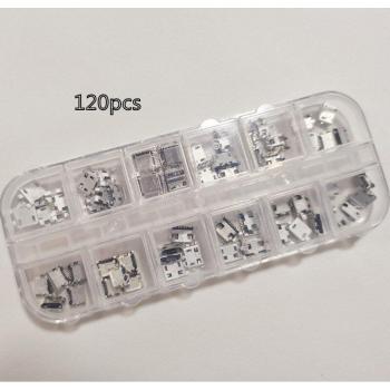 Micro USB 5 Pin Tail Socket Set