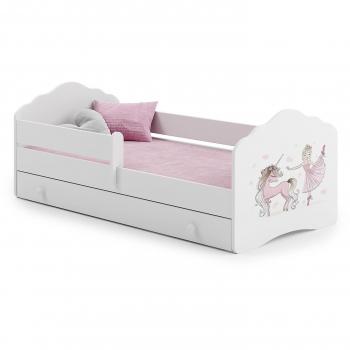 Lit Danseuse FALA BAR+SZU 160x80 cm – Rangement Tiroir et Matelas