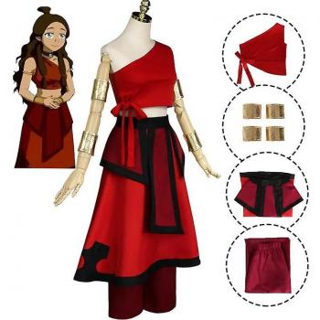 Vestido de Carnaval Katara Nación del Fuego
