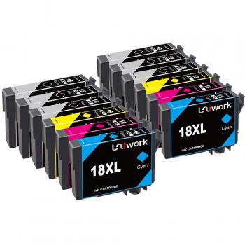 Epson XP-Serie Kompatiblere Druckerpatronen – 12 Stück – Uniwork Edition