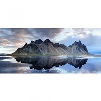 Peinture Imprimée HD CEANOTHE – Tableau Verre Nature Apaisante 65x145 cm