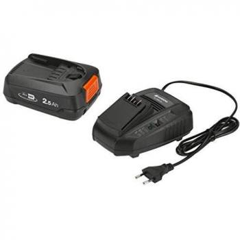 GARDENA P4A PBA 18V/45 2,5 Ah + AL 1830 CV 14906-20 Werkzeug-Akku und Ladegerät 18 V 2.5 Ah Li-Ion