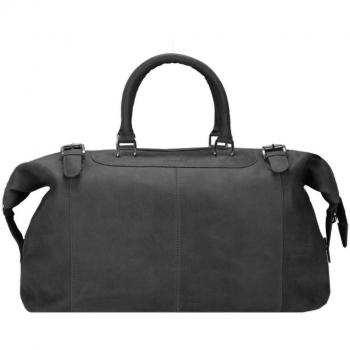 Harold's Toro Reiseschale 24 cm – Schwarzes Leder, Weichschale