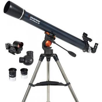 Celestron AstroMaster-90 AZ 90mm 3.5 Refractor Telescope Kit (UK Stock)