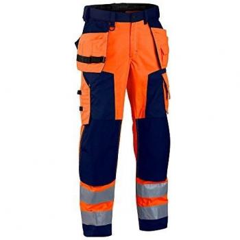 Pantaloni di Lavoro SoftShell Arancione Fluorescente 1567