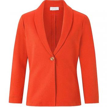 RICH & ROYAL Jerseyblazer Cherry Tomato Rot Damen XL