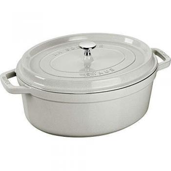 Cocotte Truffe Blanche Staub 33 cm Ovale