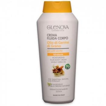 Aceite Vital: Crema Corporal Fluida de Germen de Trigo – Glenova 300 ml