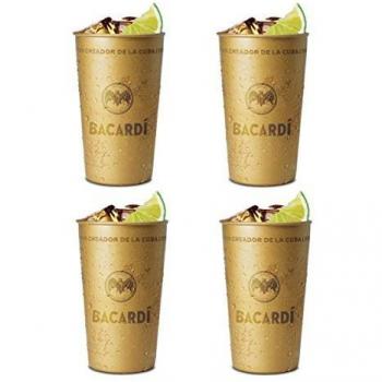 Set di Bicchieri 350 ml per Cocktail Bacardi Cuba Libre