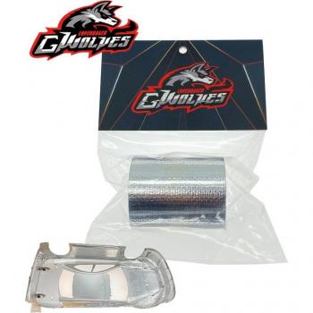 GWOLVES Cinta de Aluminio para Reparación de Carcasas RC 5m